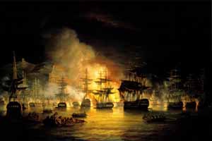 Thomas Luny Bombardment of Algiers